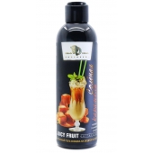 Интимный гель-смазка JUICY FRUIT с ароматом солёной карамели - 200 мл. - БиоМед - купить с доставкой в Шахтах