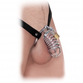 Кольцо верности Extreme Chastity Belt с фиксацией головки - Pipedream - купить с доставкой в Шахтах