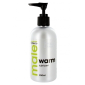 Лубрикант с согревающим эффектом MALE Cobeco Warm Lubricant - 250 мл. - Cobeco - купить с доставкой в Шахтах