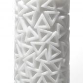 Белый 3D мастурбатор PILE - Tenga - в Шахтах купить с доставкой