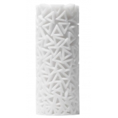Белый 3D мастурбатор PILE - Tenga - в Шахтах купить с доставкой