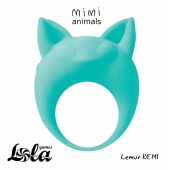 Зеленое эрекционное кольцо Lemur Remi - Lola Games - в Шахтах купить с доставкой