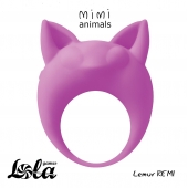 Фиолетовое эрекционное кольцо Lemur Remi - Lola Games - в Шахтах купить с доставкой