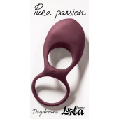 Бордовое эрекционное виброкольцо Daydream - Lola Games - в Шахтах купить с доставкой