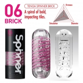 Мастурбатор SPINNER Brick - Tenga - в Шахтах купить с доставкой