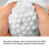 Белый мастурбатор Tenga Geo Coral - Tenga - в Шахтах купить с доставкой