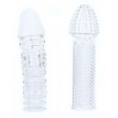 Комплект из 2 прозрачных насадок на пенис PENIS EXTENDER PACK - Dream Toys - в Шахтах купить с доставкой