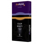 Разноцветные презервативы DOMINO Colour Beauty - 6 шт. - Domino - купить с доставкой в Шахтах
