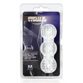 Прозрачный фигурный мастурбатор Master Stroker - Blush Novelties - в Шахтах купить с доставкой