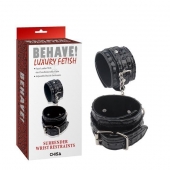 Черные наручники Surrender Wrist Restraints - Chisa - купить с доставкой в Шахтах