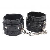 Черные наручники Surrender Wrist Restraints - Chisa - купить с доставкой в Шахтах