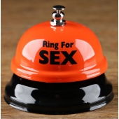 Настольный звонок RING FOR SEX - Сима-Ленд - купить с доставкой в Шахтах
