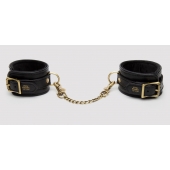 Черные оковы на ноги Bound to You Faux Leather Ankle Cuffs - Fifty Shades of Grey - купить с доставкой в Шахтах