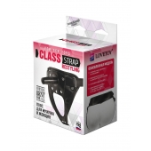Черный пояс для насадок CLASS STRAP Restyling - LOVETOY (А-Полимер) - купить с доставкой в Шахтах