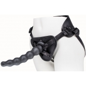 Пояс харнесс BEST UNI strap с 2 насадками - 18 и 22 см. - LOVETOY (А-Полимер) - купить с доставкой в Шахтах