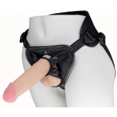 Пояс харнесс BEST UNI strap с 2 насадками - 18 и 22 см. - LOVETOY (А-Полимер) - купить с доставкой в Шахтах