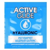 Лубрикант на водной основе Active Glide с гиалуроновой кислотой - 3 гр. - Биоритм - купить с доставкой в Шахтах