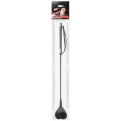 Черный стек с наконечником-сердечком - 54 см. - Notabu - купить с доставкой в Шахтах