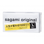 Презервативы Sagami Original 0.02 L-size увеличенного размера - 10 шт. - Sagami - купить с доставкой в Шахтах