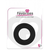 Набор из 3 эрекционных колец SILICONE COCKRINGS - Dream Toys - в Шахтах купить с доставкой