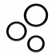Набор из 3 эрекционных колец SILICONE COCKRINGS - Dream Toys - в Шахтах купить с доставкой