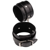 Черные оковы Classic Ankle Cuffs - Chisa - купить с доставкой в Шахтах