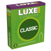 Гладкие презервативы LUXE Royal Classic - 3 шт. - Luxe - купить с доставкой в Шахтах