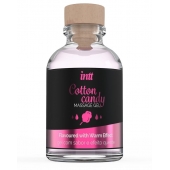 Массажный гель с согревающим эффектом Cotton Candy - 30 мл. - INTT - купить с доставкой в Шахтах