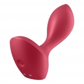 Красный вибромассажёр простаты Satisfyer Backdoor Lover - 14 см. - Satisfyer - в Шахтах купить с доставкой