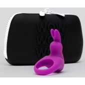 Фиолетовое эрекционное виброкольцо Happy Rabbit Cock Ring Kit - Happy Rabbit - в Шахтах купить с доставкой