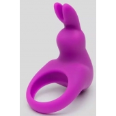 Фиолетовое эрекционное виброкольцо Happy Rabbit Cock Ring Kit - Happy Rabbit - в Шахтах купить с доставкой