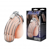 Металлическая клетка Prisoner Cock Сage с замком - BlueLine - купить с доставкой в Шахтах