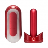 Красный мастурбатор Flip Zero Red   Warmer с подогревом - Tenga - в Шахтах купить с доставкой
