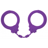 Фиолетовые силиконовые поножи Limitation - Lola Games - купить с доставкой в Шахтах
