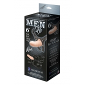Пустотелый фаллопротез MEN STYLE - 17,5 см. - LOVETOY (А-Полимер) - купить с доставкой в Шахтах