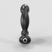 Черный вибромассажер простаты и промежности Prostate Pro с пультом ДУ - Bathmate - в Шахтах купить с доставкой