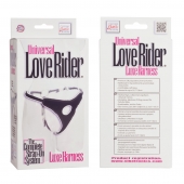Трусы для страпона с универсальным креплением Universal Love Rider Luxe Harness - California Exotic Novelties - купить с доставкой в Шахтах