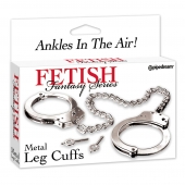 Металлические наручники Metal Leg Cuffs - Pipedream - купить с доставкой в Шахтах