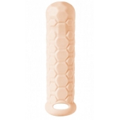 Телесный фаллоудлинитель Homme Long - 15,5 см. - Lola Games - в Шахтах купить с доставкой