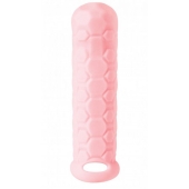Розовый фаллоудлинитель Homme Long - 15,5 см. - Lola Games - в Шахтах купить с доставкой