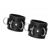 Черные наручники Anonymo на сцепке - ToyFa - купить с доставкой в Шахтах