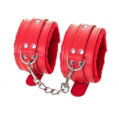 Красные оковы Anonymo из искусственной кожи - ToyFa - купить с доставкой в Шахтах