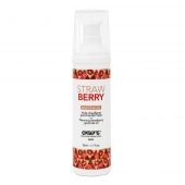 Разогревающее массажное масло  с ароматом клубники Gourmet Strawberry - 50 мл. - Exsens - купить с доставкой в Шахтах