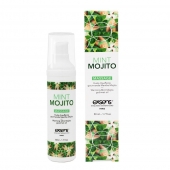 Разогревающее массажное масло с ароматом мохито Gourmet Mint Mojito - 50 мл. - Exsens - купить с доставкой в Шахтах
