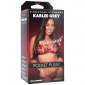 Мастурбатор-вагина Karlee Grey ULTRASKYN Pocket Pussy - Doc Johnson - в Шахтах купить с доставкой