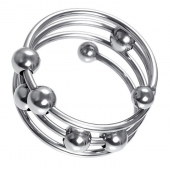 Большое металлическое кольцо под головку пениса - ToyFa - купить с доставкой в Шахтах