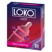 Стимулирующая насадка на пенис LOKO HOT с возбуждающим эффектом - Sitabella - в Шахтах купить с доставкой