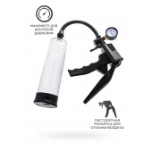 Прозрачная механическая помпа для пениса Viggo - Sexus - в Шахтах купить с доставкой