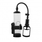 Прозрачная вакуумная помпа с вибрацией Vibrating Penis Pump - Dream Toys - в Шахтах купить с доставкой