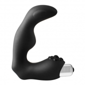 Черный вибромассажер простаты FantASStic Vibrating Prostate Massager - 11,3 см. - Dream Toys - в Шахтах купить с доставкой